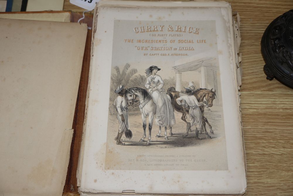 Atkinson, Capt. G.F. - Curry and Rice on Forty Plates, or The Ingredients of Social Life at our Station in India